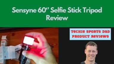 Sensyne 60 Inch Selfie Stick Tripod Review & Demo