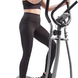 sunny health fitness legacy stepping elliptical machine total body cross trainer with ultra quiet magnetic belt drive lo 1