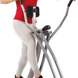 sunny health fitness sf e902 air walk trainer elliptical machine glider wlcd monitor review