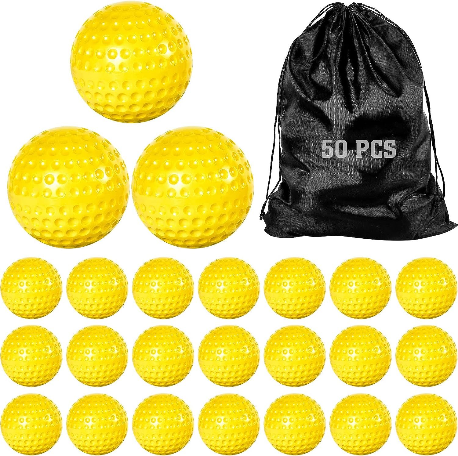 12 Inch Softballs Pitching Machine Bulk Dimpled Softballs Review