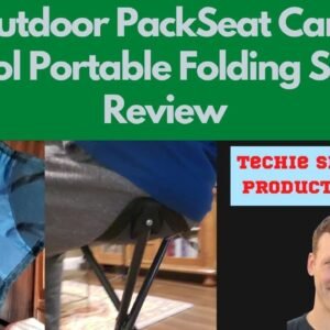 🪑✅GCI Outdoor PackSeat Camping Stool Portable Folding Stool Review
