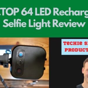 ACNCTOP 64 LED Rechargeable Selfie Light Review