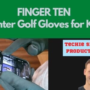 FINGER TEN Winter Golf Gloves for Kids