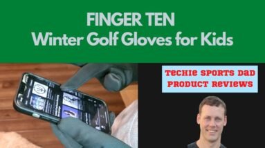 FINGER TEN Winter Golf Gloves for Kids