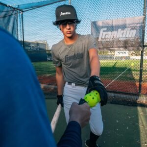 franklin sports launch line baseball hitting trainer review