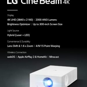 lg cinebeam uhd 4k projector review
