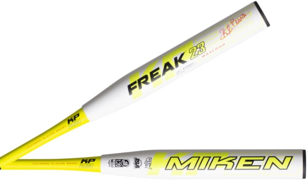 Batte De Softball Miken Freak KP23 Maxload 25 Oz - Neuf Avec étiquette 2020, USSSA, Multicolore, Carbone Composite