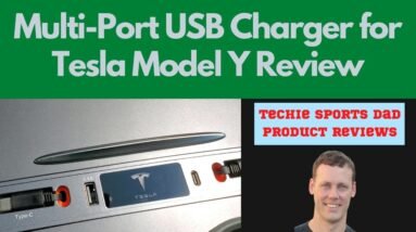 Multi Port USB Charger for Tesla Model Y Review