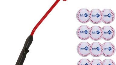 soft hit ball complete baseball softball batting practice kit review