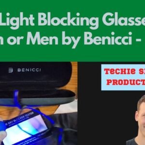 Blue Light Blocking Glasses for Women or Men by Benicci | Your Secret Weapon Against Eye Strain