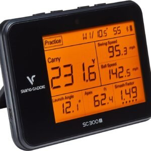 voice caddie sc300i swing caddie portable golf launch monitor review