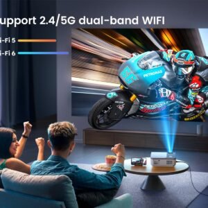 wimius upgrade projector with wifi and bluetooth review