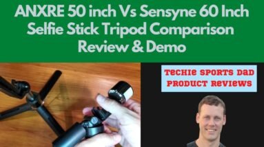 ANXRE 50 inch Vs  Sensyne 60 Inch Selfie Stick Tripod Comparison Review & Demo