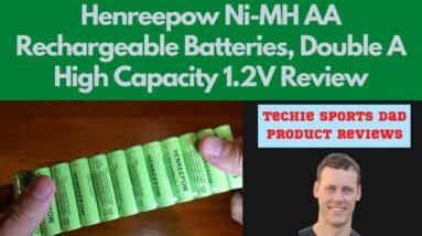 Henreepow Ni-MH AA Rechargeable Batteries⚡, Double A High Capacity 1.2V Review