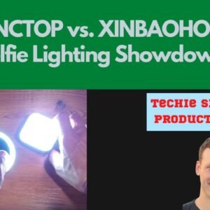 ACNCTOP vs  XINBAOHONG Selfie Lights | Ultimate Selfie Lighting Showdown!