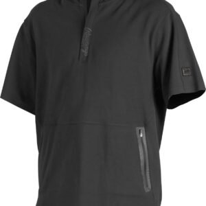 half zip short sleeve hoodie review