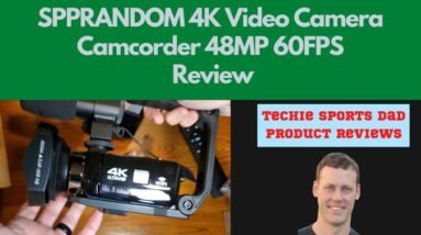 SPPRANDOM 4K Video Camera Camcorder Review
