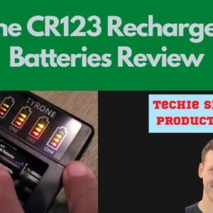 tyrone CR123 Rechargeable Batteries Review 🔋⚡ | Arlo Camera Rechargeable Batteries