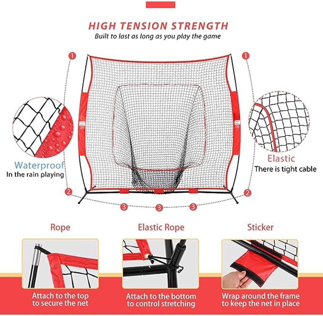 VIVOHOME Baseball Backstop Practice Net Review