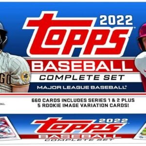 2022 topps baseball complete set factory sealed retail edition review