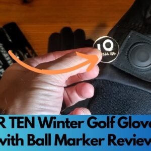 FINGER TEN Winter Golf Gloves Men with Ball Marker Review - Stay Warm and on Par With FINGER TEN