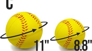 silfrae foam baseball softball foam training ball practice baseball standard and oversize review