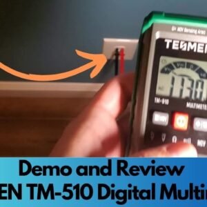 TESMEN TM-510 Digital Multimeter Review and Demo - Precision Multimeter