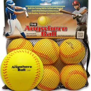 the anywhere ball baseball softball foam training ball 6 pack bundle review