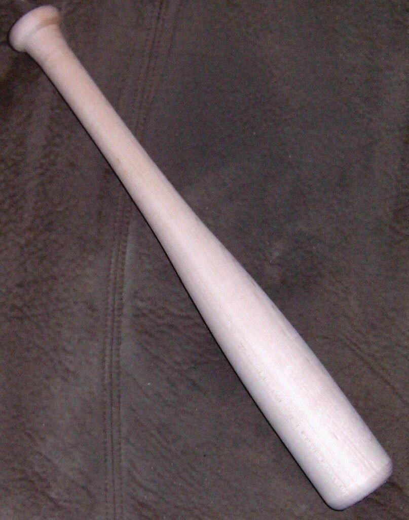 Wood Baseball Bats (Blem Bats) Rock Maple Length 33.5