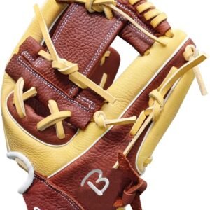 beoub baseball softball glove pro real leather youth adults mens women outfield infield fielding glove review 1