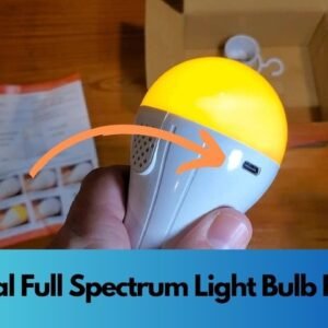 Neporal Full Spectrum Light Bulb Review | Enhance Productivity with Full Spectrum Light Bulbs! 🌞