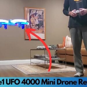 Force1 UFO 4000 Mini Drone Review and Demo 🚀✨