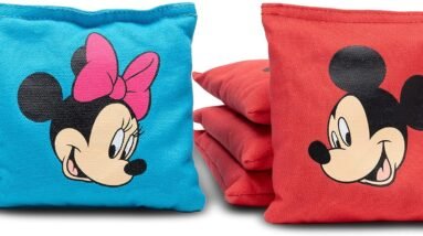 gosports disney mickey and minnie bean bags review