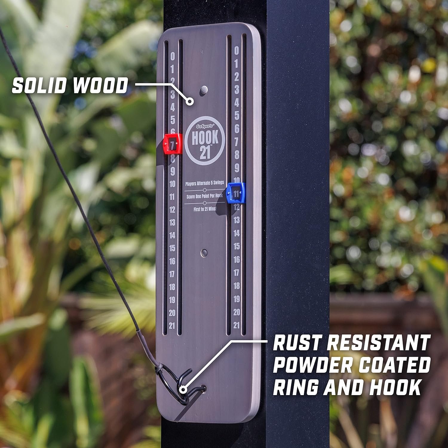 GoSports Hook 21 Ceiling Mount Ring Swing Game Review