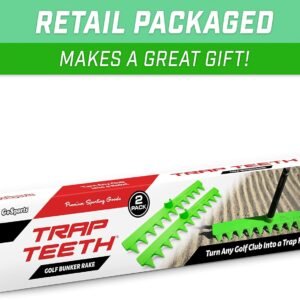 gosports trap teeth golf bunker rake review