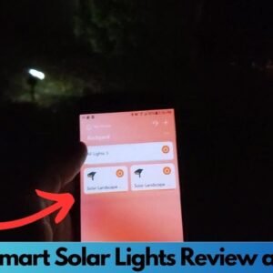 Linkind Smart Solar Lights Review and Demo