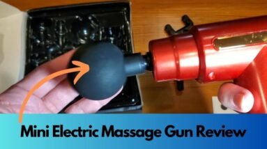 Mini Electric Massage Gun Review *TEMU*