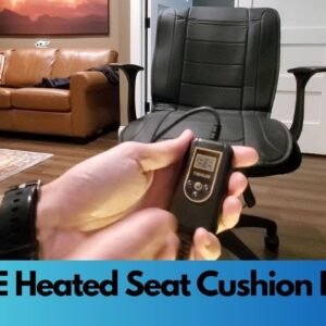 TISHIJIE Heated Seat Cushion Review | Cozy Up Your Seating Experience with TISHIJIE Heated Cushion