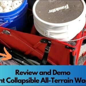 Review and Demo - Overmont Collapsible All Terrain Wagon Cart