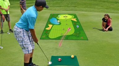 toy life chipping golf game mat review