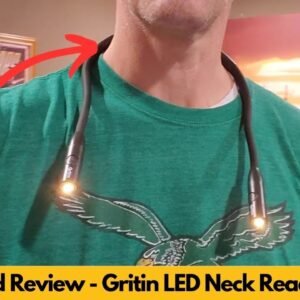 Gritin LED Neck Reading Light Demo | Ditch the Dimmer! Read in Bed All Night with This Neck Lamp