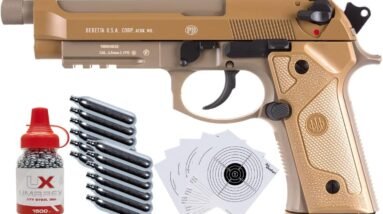 beretta m9a3 full auto 177 co2 air pistol kit air pistol review