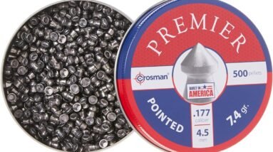 crosman 7 p577 pointed 177 caliber pellets lead500 count review