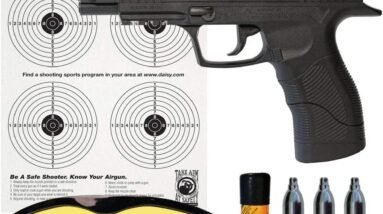 daisy powerline 415 pistol air gun kit review 1