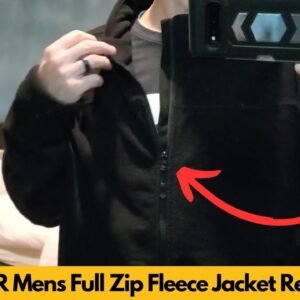 JMIERR Mens Full Zip Fleece Jacket | Chill Like a Snowman: The Cozy Fleece That's Your Winter BFF