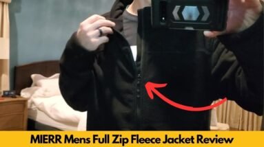 JMIERR Mens Full Zip Fleece Jacket | Chill Like a Snowman: The Cozy Fleece That's Your Winter BFF