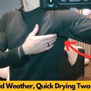 Men's Cold Weather, Quick Drying Two piece Set Demo and Review - Temu