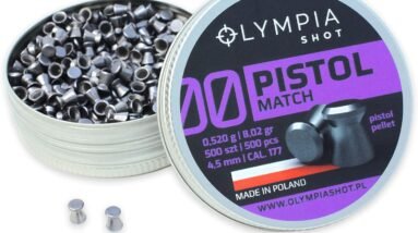 olympia shot pistol match air gun pellets review