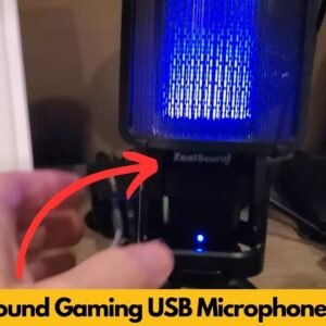 ZealSound Gaming USB Microphone Review | Stop Sounding Flat! Get Studio-Quality Audio with this Mic