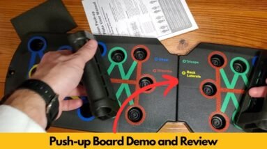 Push up Board Demo and Review - Temu